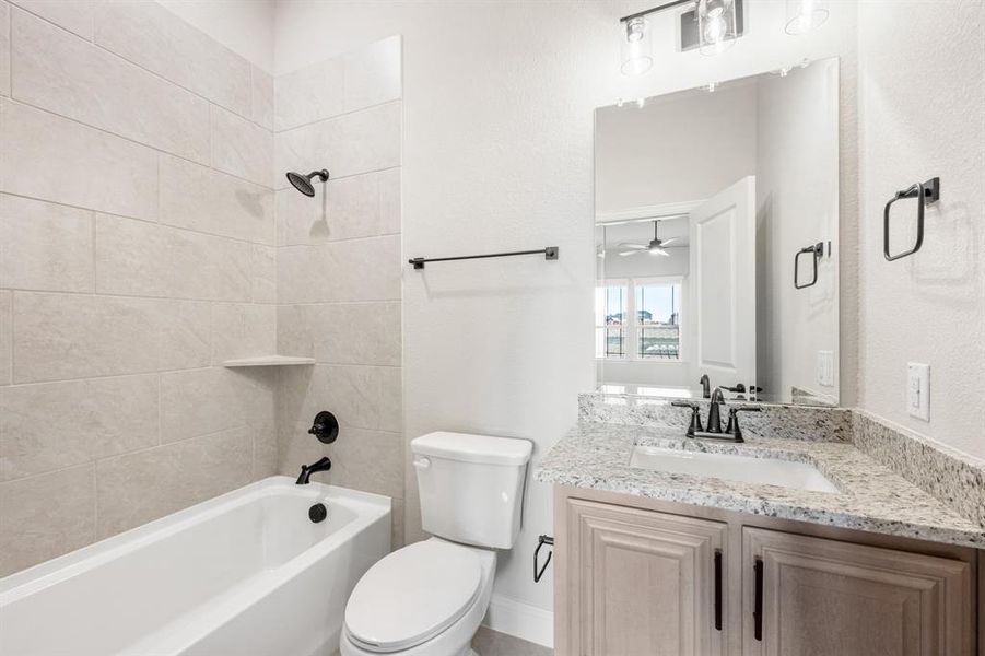 Furnished interior view inside a new home in Villages of Walnut Grove, Midlothian (Image 12).