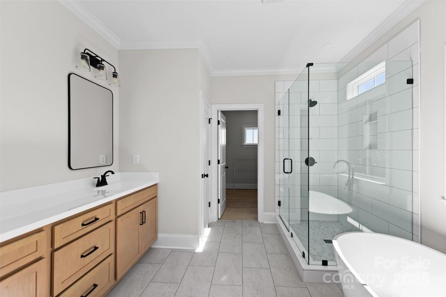 Furnished interior view inside a new home in , Advance (Image 16).