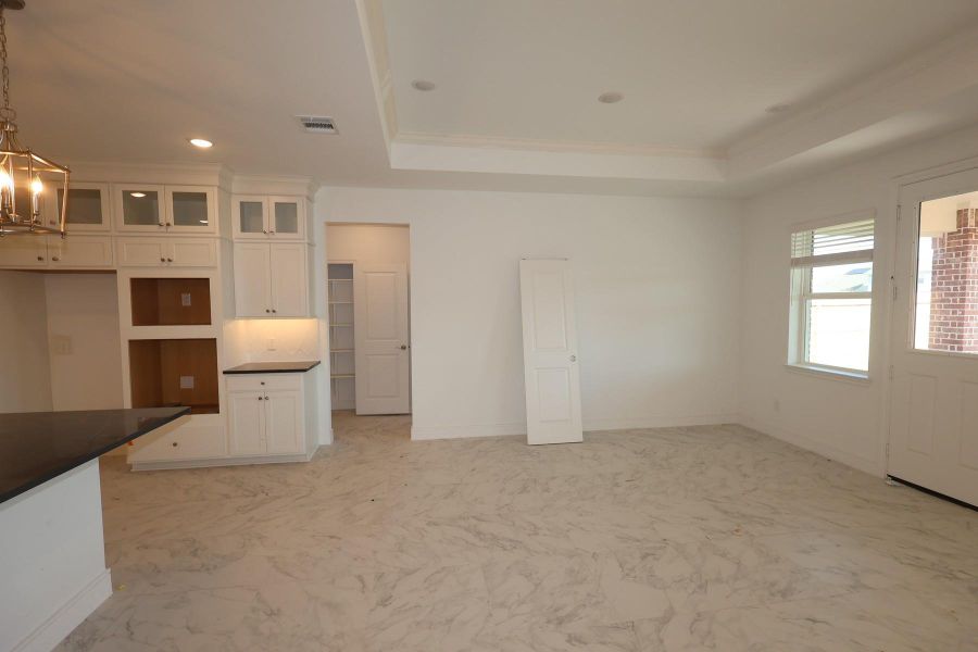 Dining area - still under construction!