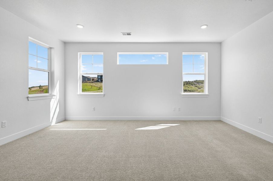 Spacious, unfurnished interior of a new home in Macanta, Castle Rock (Image 24).