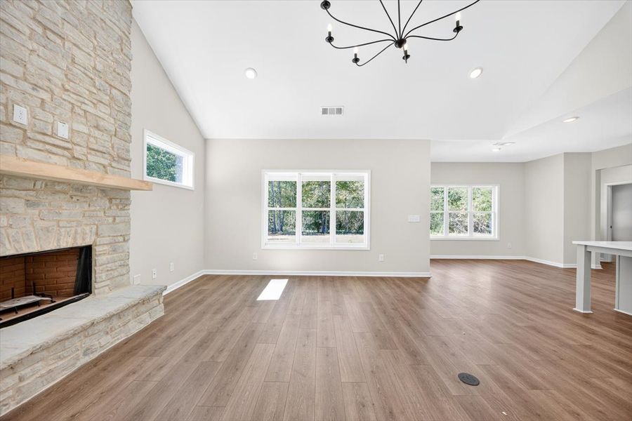 Spacious, unfurnished interior of a new home in Collier Grove, Thomaston (Image 33).