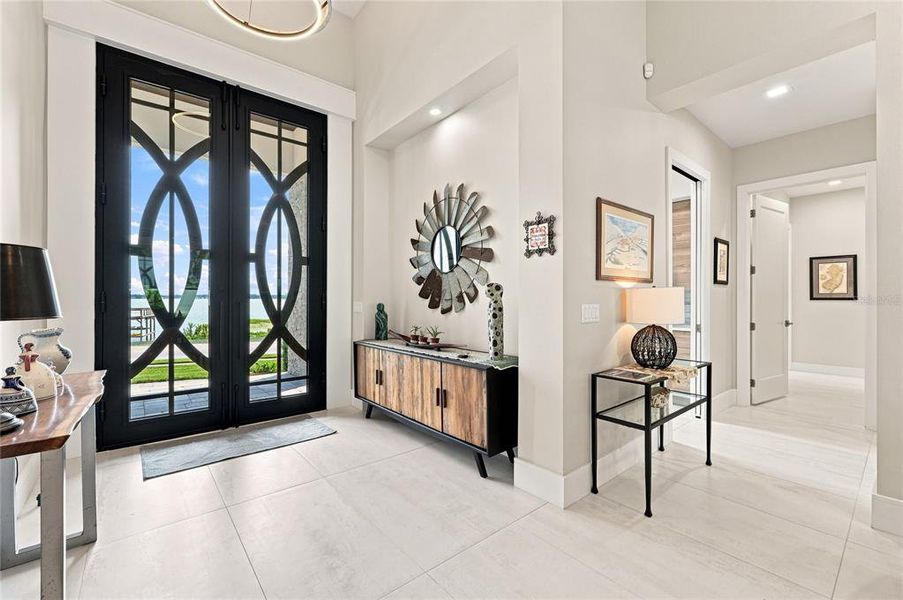 Furnished interior view inside a new home in , Winter Haven (Image 47).