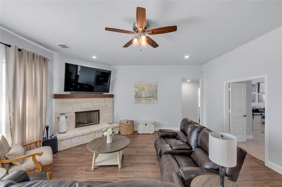 Furnished interior view inside a new home in , Maypearl (Image 10).