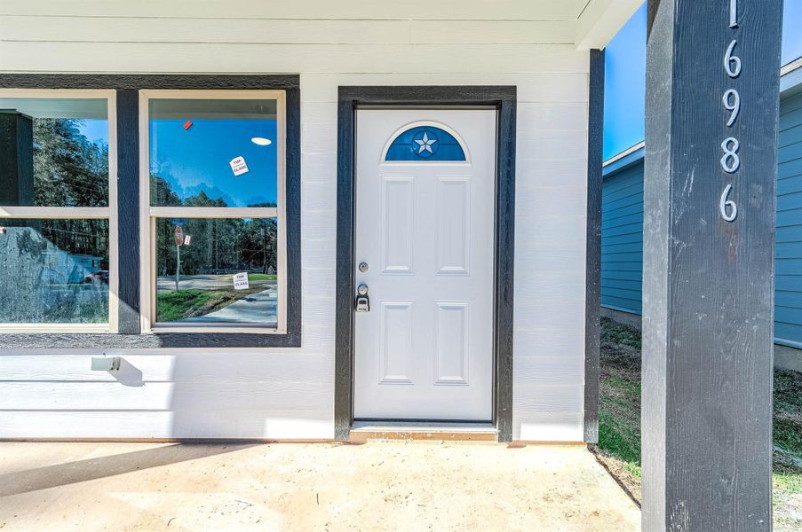 Exterior details and patio area of a home in , Montgomery (Image 13).
