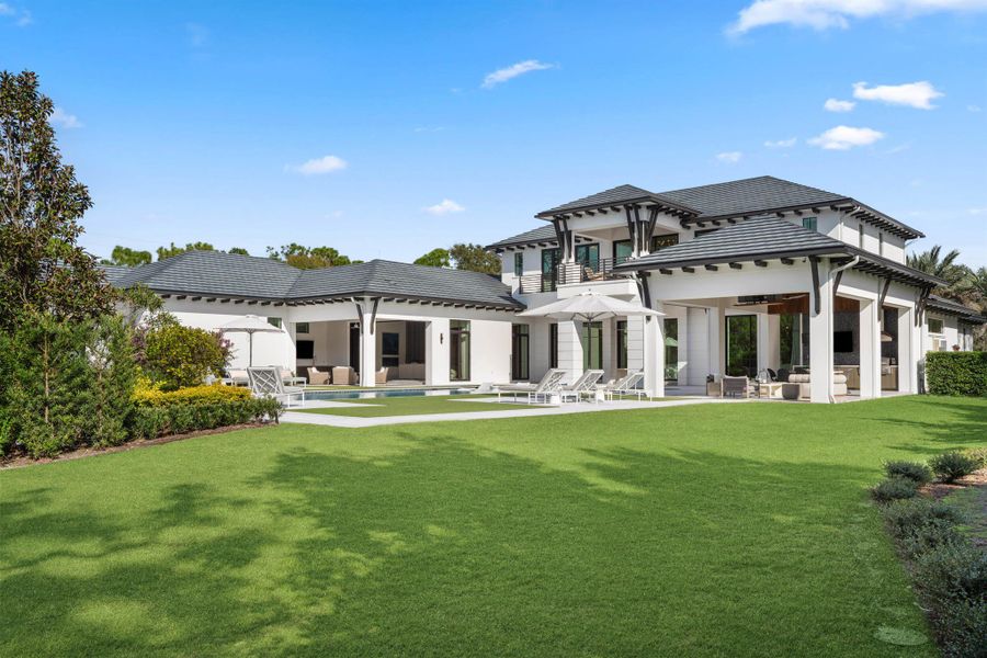 Exterior details and patio area of a home in , Jupiter (Image 4). Exterior details and patio area of a home in , Jupiter (Image 4).