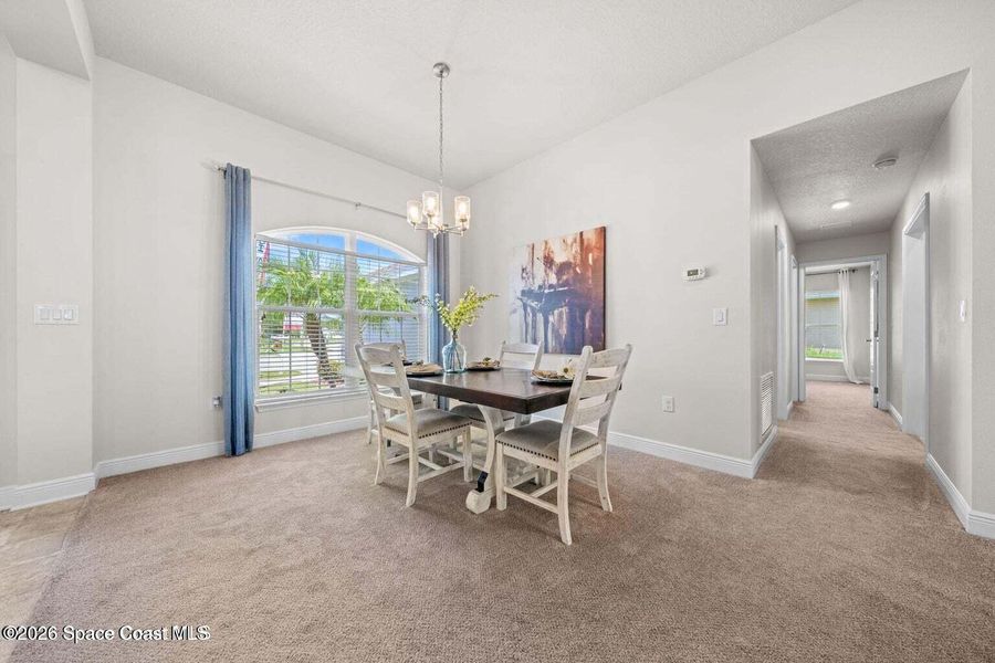 Furnished interior view inside a new home in Palm Bay, Palm Bay (Image 4). Furnished interior view inside a new home in Palm Bay, Palm Bay (Image 4).