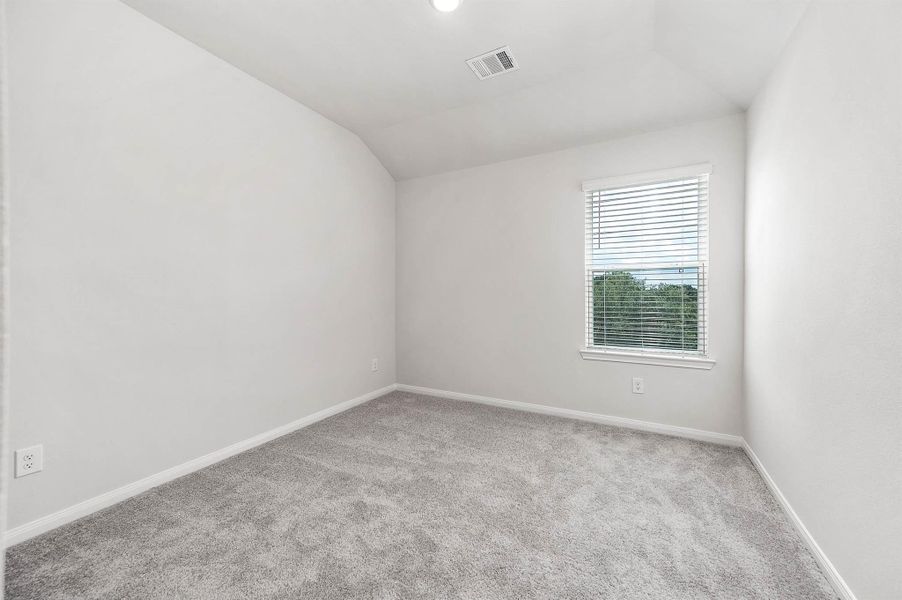 Spacious secondary bedroom #1 on the 3rd floor. Spacious secondary bedroom #1 on the 3rd floor.