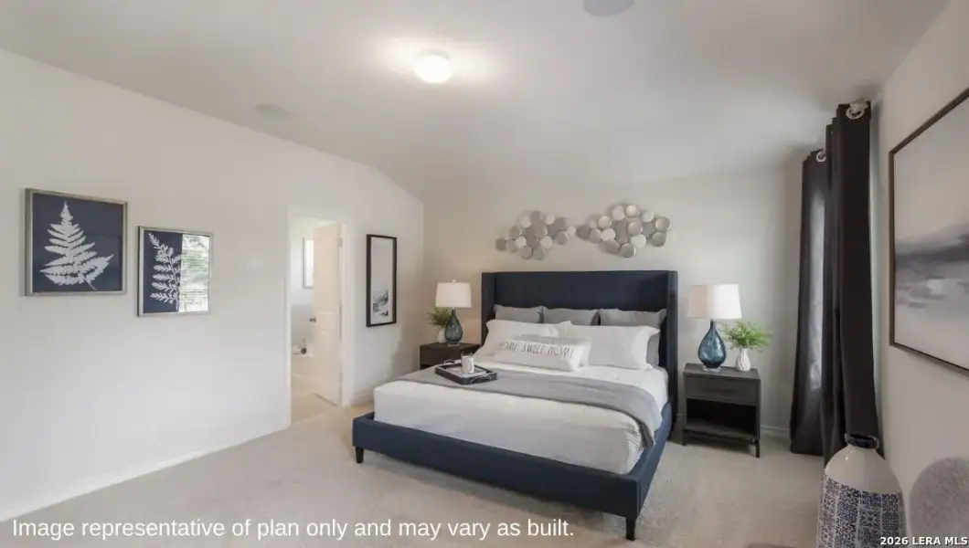 Furnished interior view inside a new home in , Cibolo (Image 16).