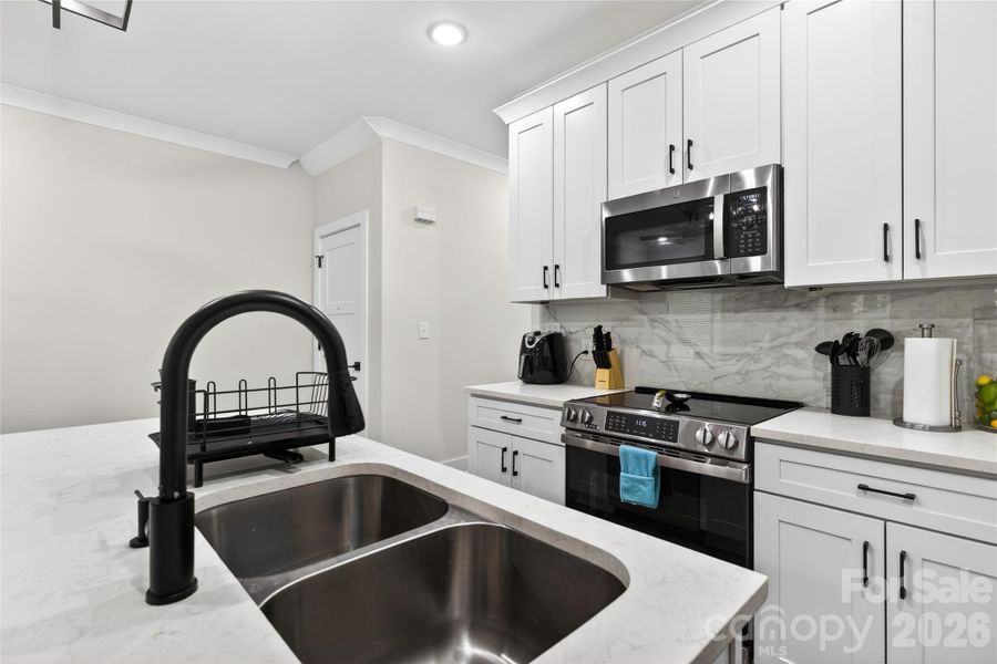 Furnished interior view inside a new home in , Charlotte (Image 25).