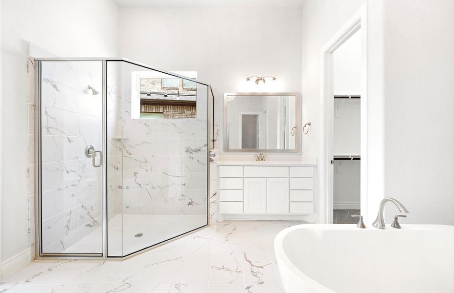 Furnished interior view inside a new home in , Magnolia (Image 8).