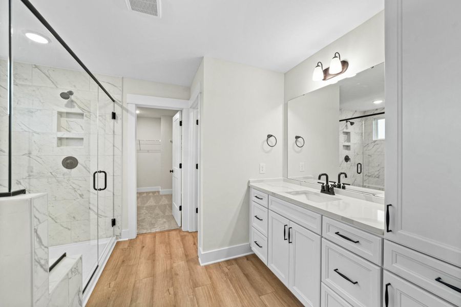 Furnished interior view inside a new home in Monterra, Kernersville (Image 15).
