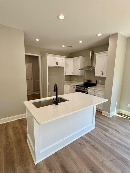 Furnished interior view inside a new home in , Calhoun (Image 5).