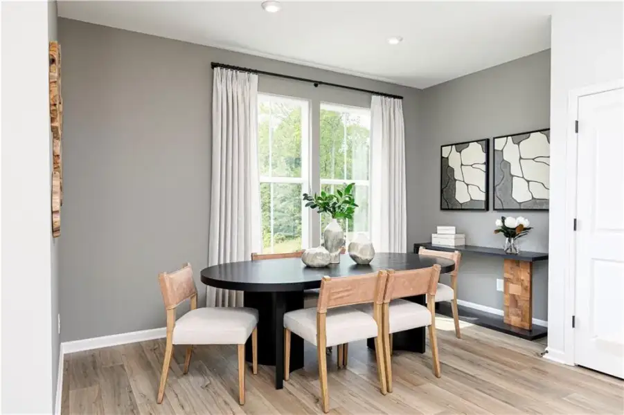 Furnished interior view inside a new home in , Powder Springs (Image 7).