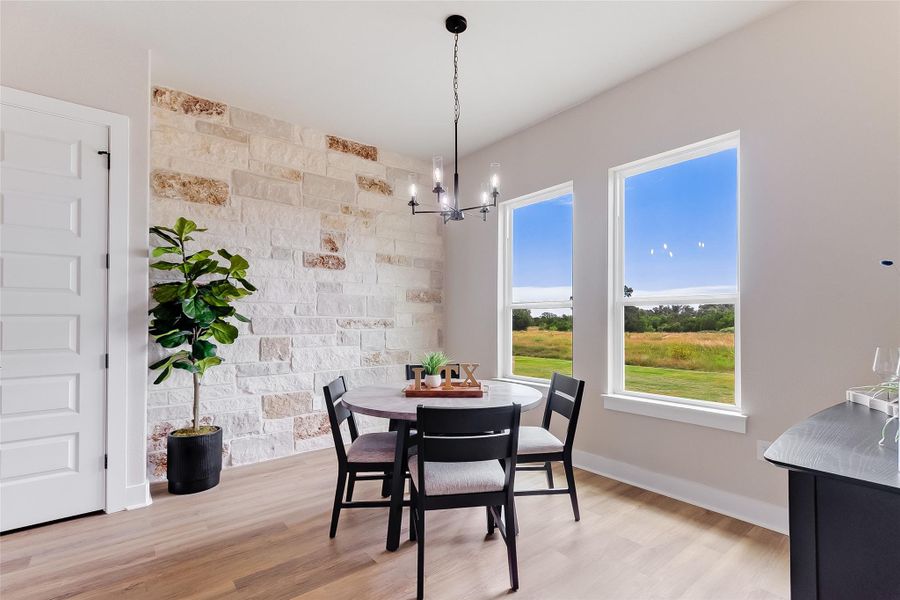 Furnished interior view inside a new home in , Bertram (Image 18). Furnished interior view inside a new home in , Bertram (Image 18).
