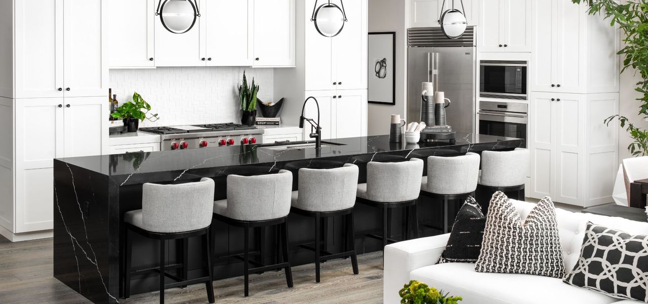 Furnished interior view inside a new home in The Villas II at Desert Mountain, Scottsdale (Image 9).