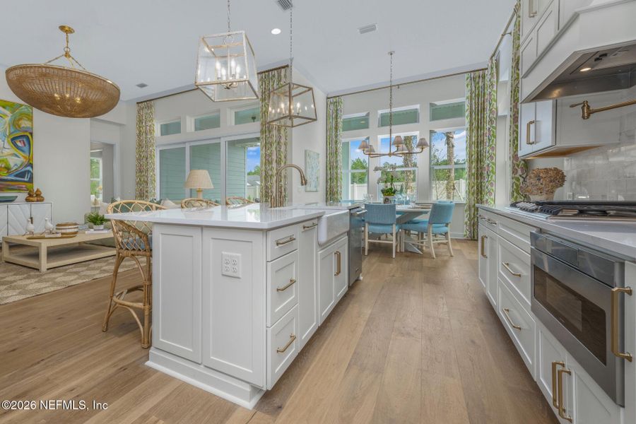 Furnished interior view inside a new home in Reflections at Nocatee, Ponte Vedra (Image 37). Furnished interior view inside a new home in Reflections at Nocatee, Ponte Vedra (Image 37).