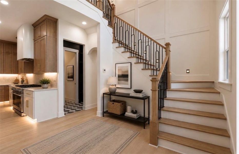 Furnished interior view inside a new home in , Peachtree Corners (Image 33).