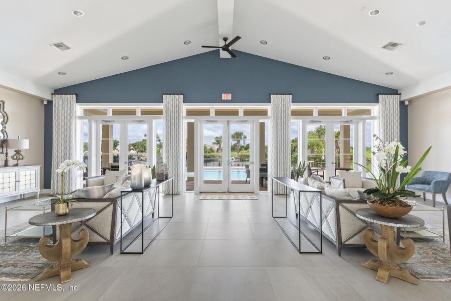 Furnished interior view inside a new home in , Palm Coast (Image 11). Furnished interior view inside a new home in , Palm Coast (Image 11).