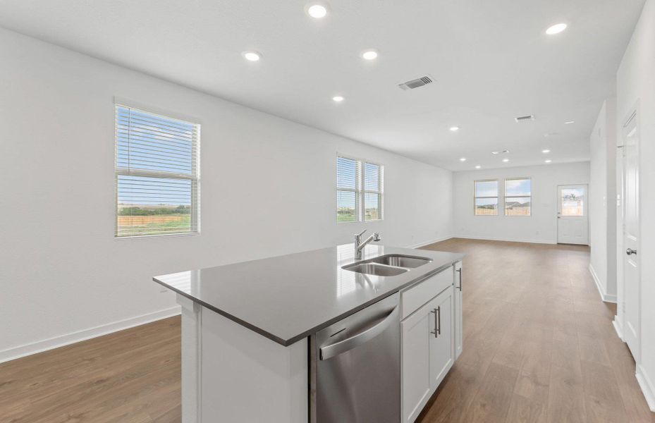 Furnished interior view inside a new home in Sonterra, Jarrell (Image 9). Furnished interior view inside a new home in Sonterra, Jarrell (Image 9).