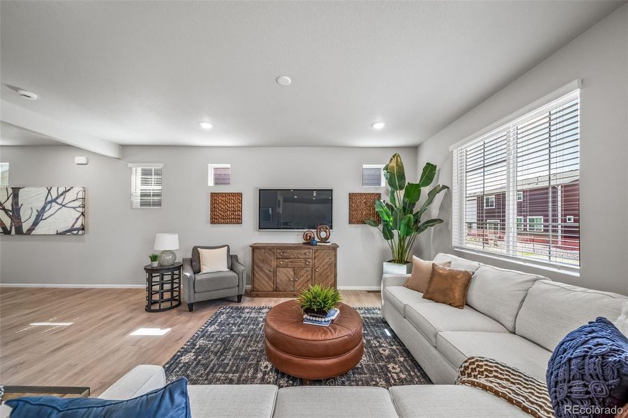 Furnished interior view inside a new home in , Aurora (Image 8).