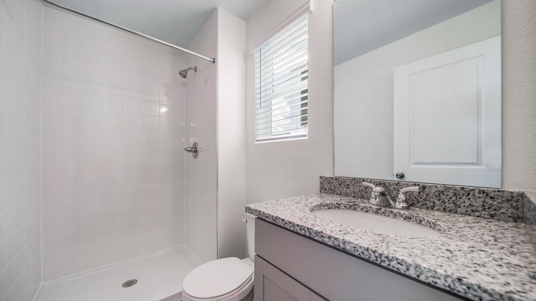 Furnished interior view inside a new home in Banning Lewis Ranch, Colorado Springs (Image 14).