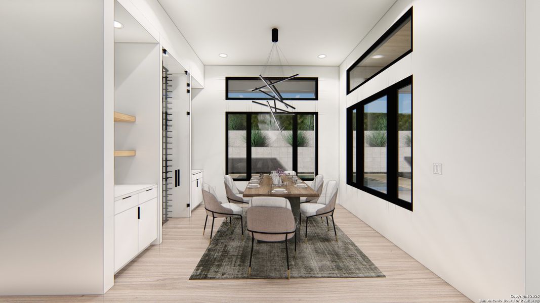 Furnished interior view inside a new home in , San Antonio (Image 6).