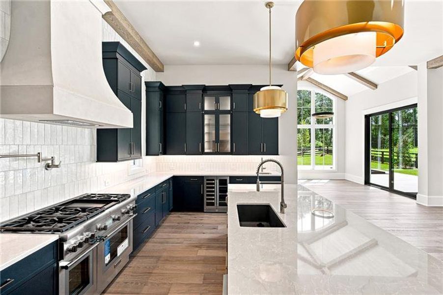 Furnished interior view inside a new home in , Milton (Image 19).