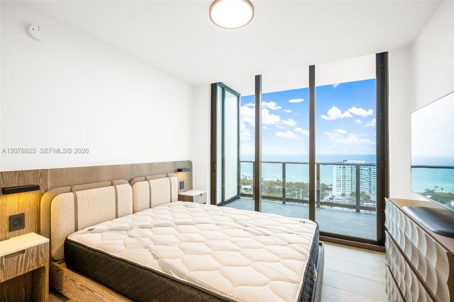 Furnished interior view inside a new home in , Miami Beach (Image 9). Furnished interior view inside a new home in , Miami Beach (Image 9).