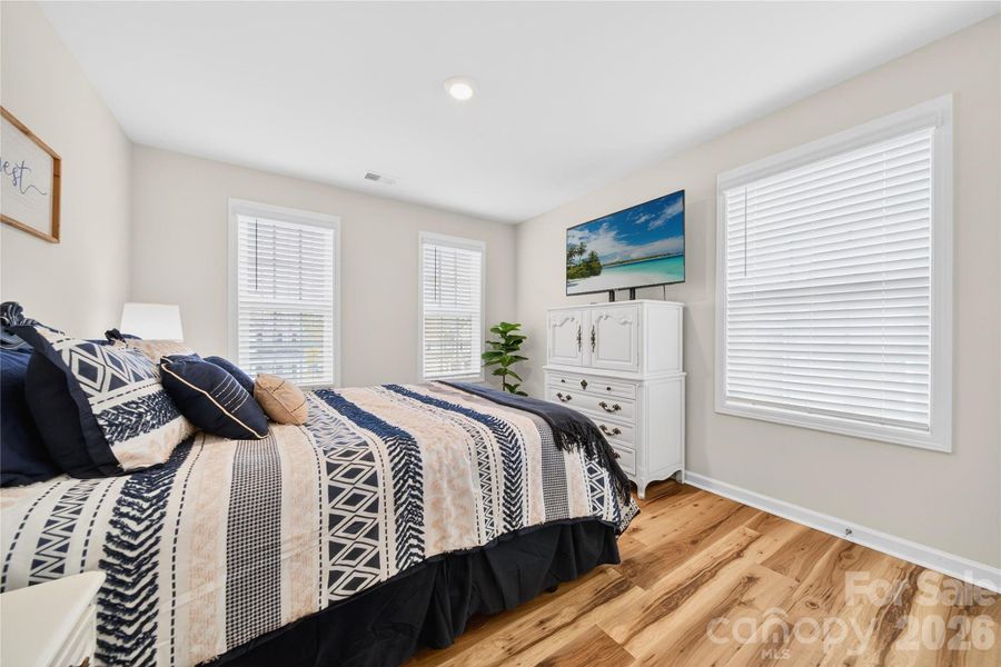 Bedroom 3 is on the front of the home.