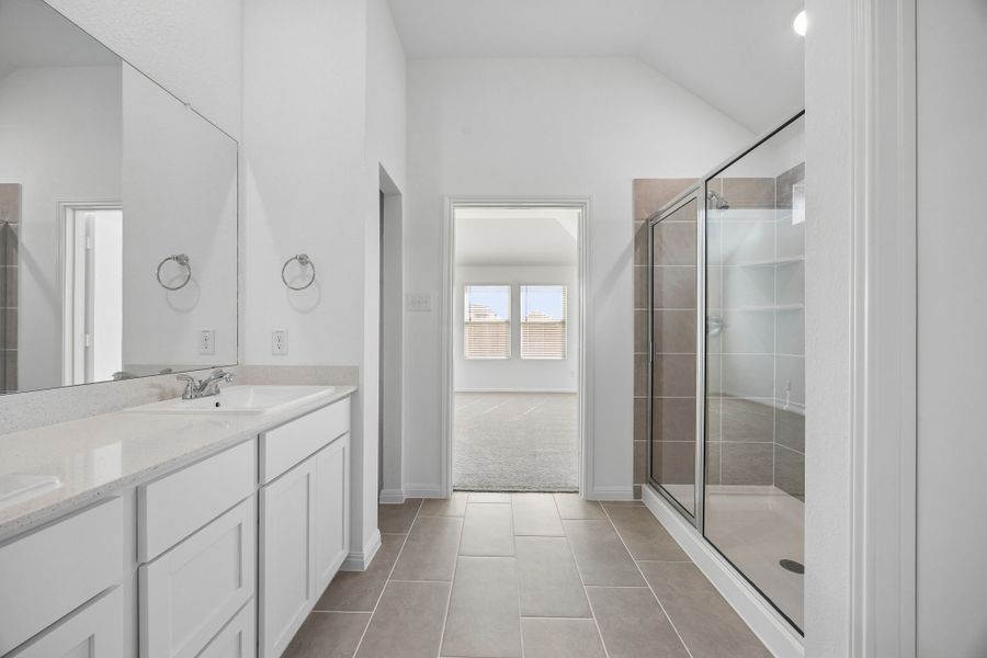 Furnished interior view inside a new home in Riviera Pines, Huffman (Image 14).