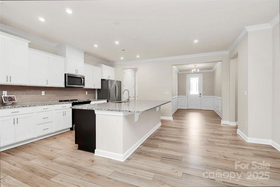 Furnished interior view inside a new home in , Mint Hill (Image 6).