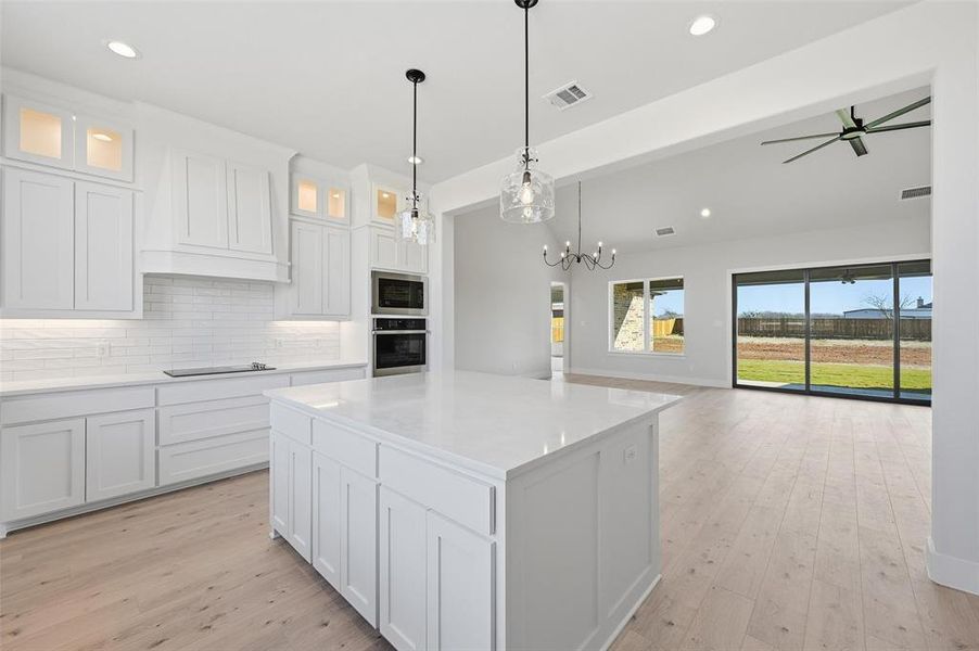 Furnished interior view inside a new home in Coyote Crossing, Godley (Image 8). Furnished interior view inside a new home in Coyote Crossing, Godley (Image 8).