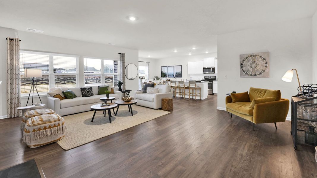 Furnished interior view inside a new home in Johnson Farms, Greeneville (Image 7).