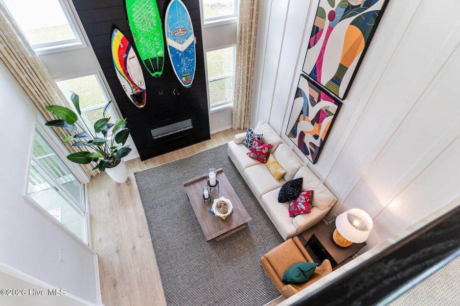 Furnished interior view inside a new home in Coastal Haven, Leland (Image 9).
