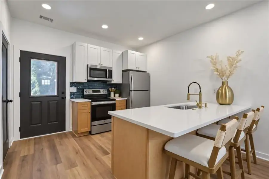 Furnished interior view inside a new home in , Atlanta (Image 10).