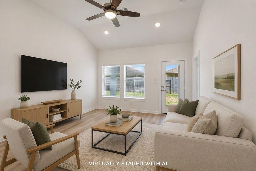Furnished interior view inside a new home in Miller's Pond, Rosenberg (Image 10).