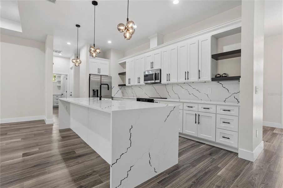 Furnished interior view inside a new home in , Eustis (Image 6).