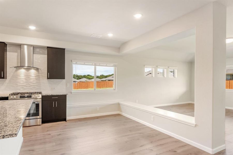 Furnished interior view inside a new home in Eagle Glen Elements, Alvarado (Image 17).