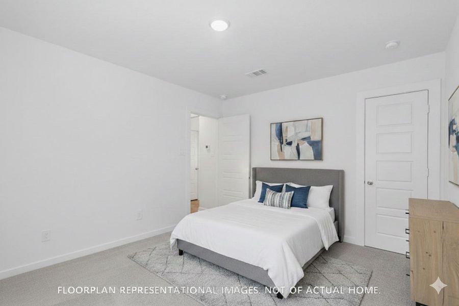 Furnished interior view inside a new home in Ambrose, La Marque (Image 5).