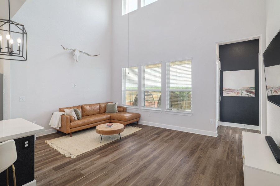 Furnished interior view inside a new home in , Austin (Image 7).