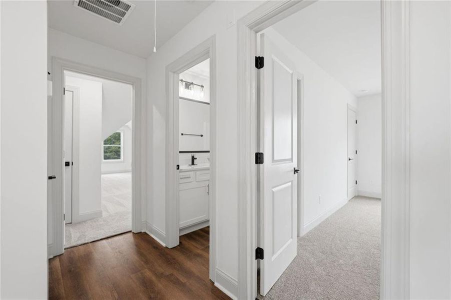 Spacious, unfurnished interior of a new home in , Dawsonville (Image 45).