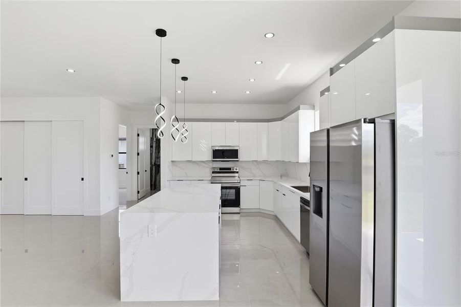 Furnished interior view inside a new home in , Lehigh Acres (Image 6).