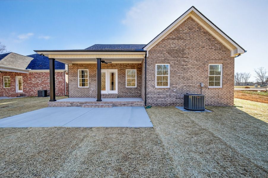 Exterior details and patio area of a home in Legacy Preserve, Tullahoma (Image 23).