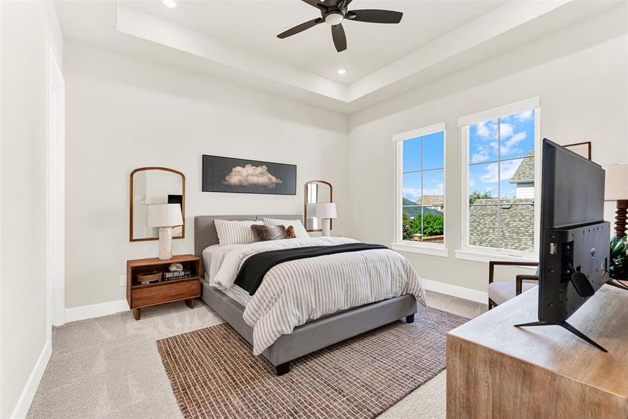 Furnished interior view inside a new home in , Frisco (Image 34).