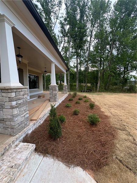 Exterior details and patio area of a home in , Covington (Image 21).