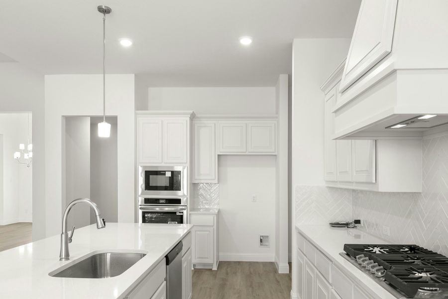 Furnished interior view inside a new home in Ridge Park Estates, Royse City (Image 7). Furnished interior view inside a new home in Ridge Park Estates, Royse City (Image 7).