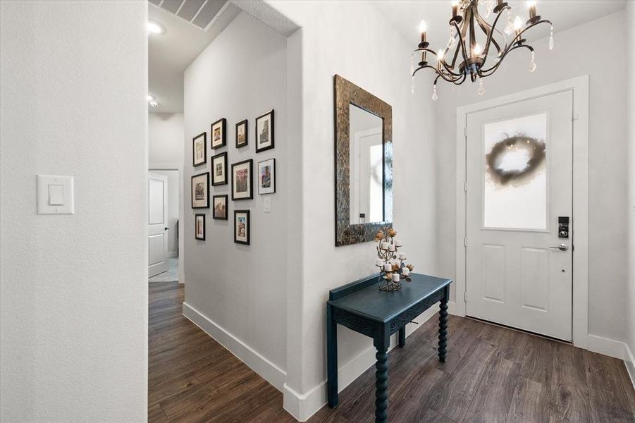 Furnished interior view inside a new home in , Waxahachie (Image 23).