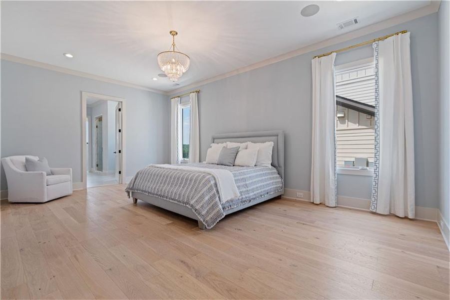 Furnished interior view inside a new home in , Ball Ground (Image 8).