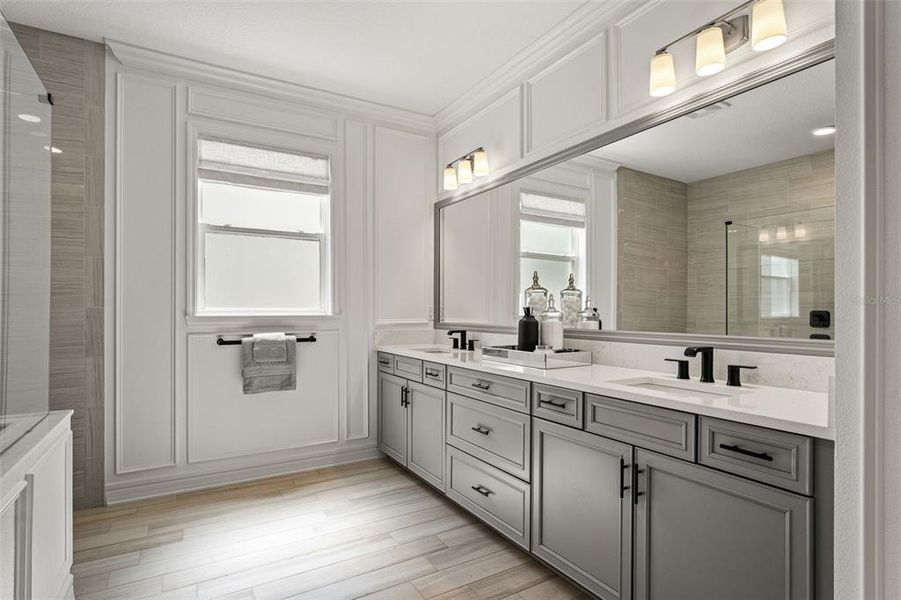 Furnished interior view inside a new home in Whispering Oaks Preserve, Wesley Chapel (Image 15).