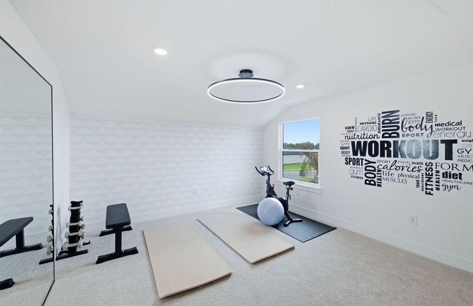 Representative furnished interior of a home built from the Easley Grande by Pulte Homes in Reagan Landing, Bradenton (Image 29).